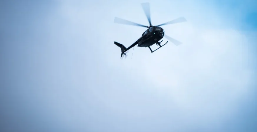 PM usa helicóptero para prender suspeito integrante da