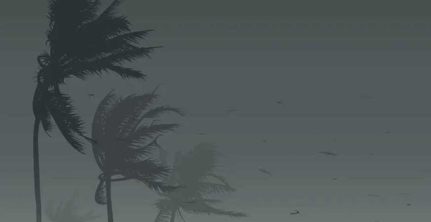 Fortes chuvas no Norte e Nordeste e ventania no Sul