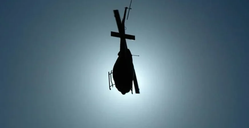 Piloto morre em queda de helicóptero em cidade de Santa Catarina