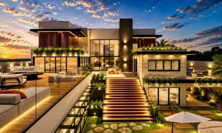 Área para shows, praia: confira detalhes sobre a mansão que Marrone constrói em Goiânia