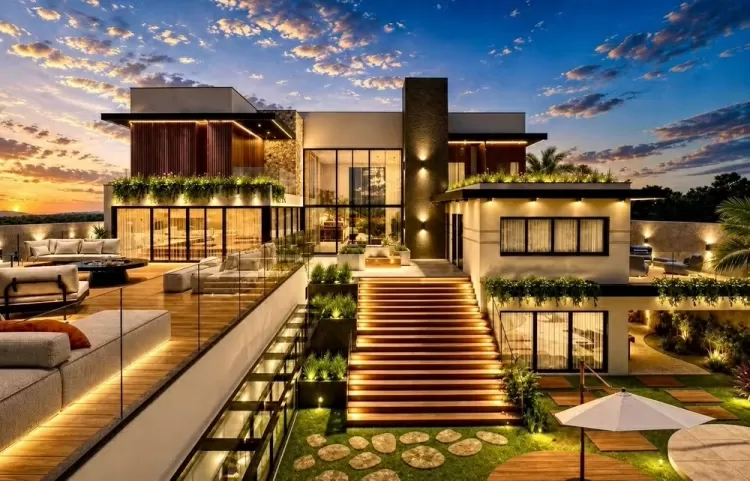 Área para shows, praia: confira detalhes sobre a mansão que Marrone constrói em Goiânia