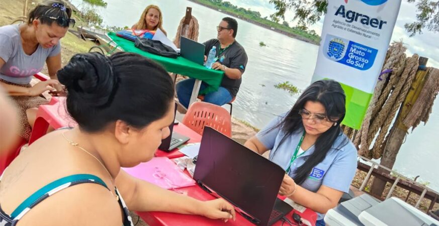 Mutirão Agraer: iniciativa leva cidadania, desenvolvimento e serviços às famílias rurais de Itaquiraí
