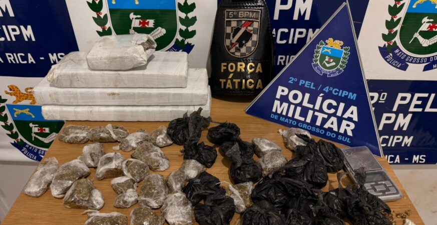 Polícia Militar intensifica ações da Operação Protetor Divisas e realiza prisões por tráfico e contrabando em Costa Rica