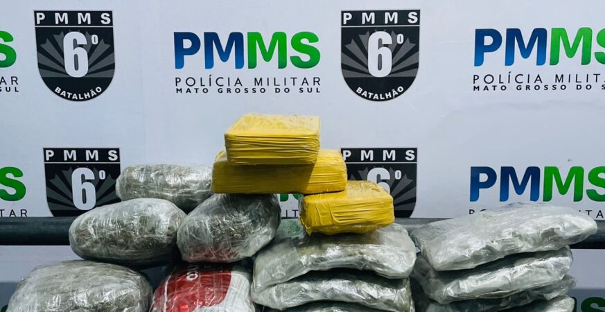 Polícia Militar no Posto Lampião Aceso: Quatro passageiros são detidos por tráfico de drogas em ônibus