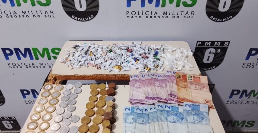 Polícia Militar prende traficantes e usuário em Corumbá