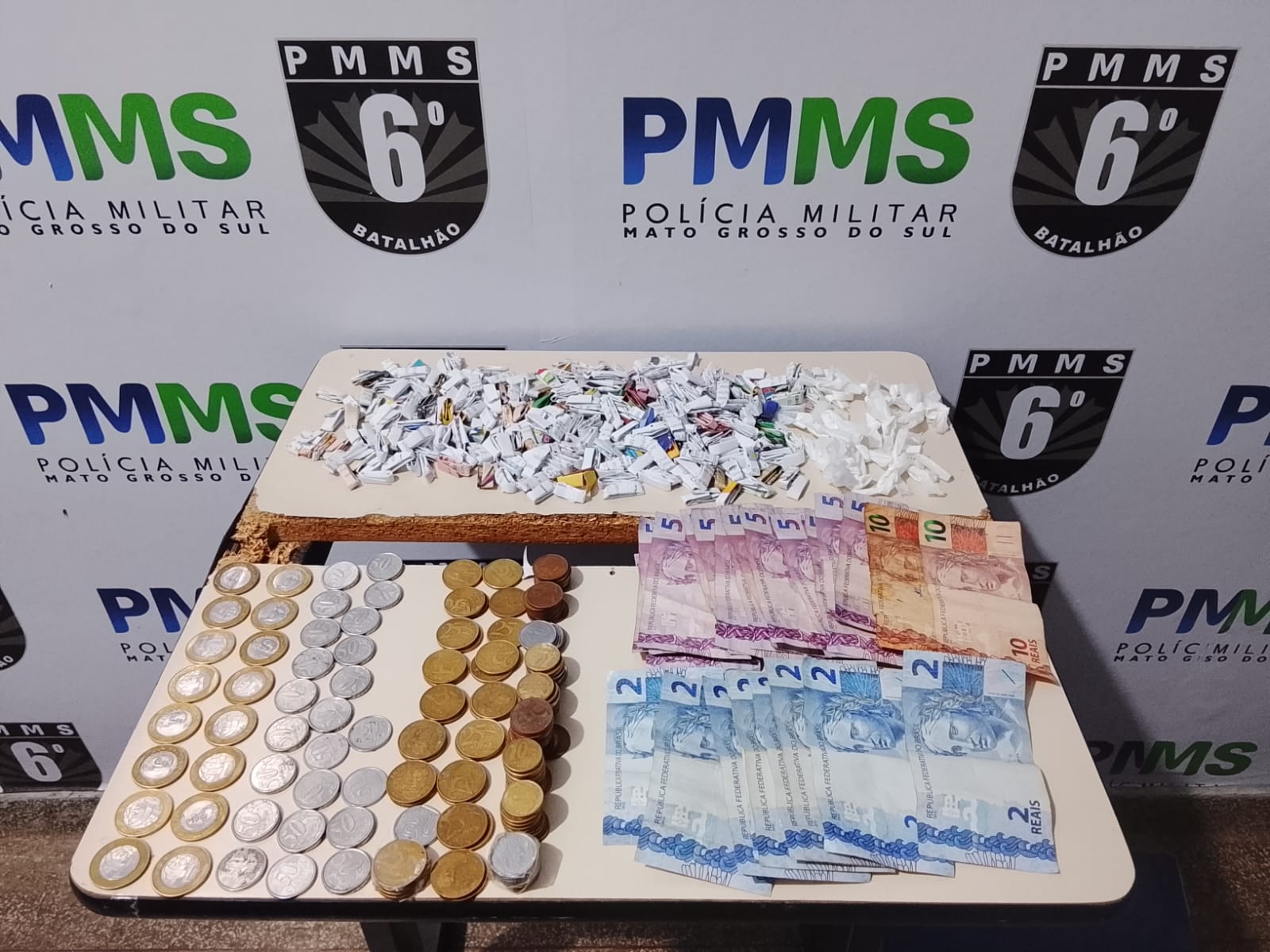 Polícia Militar prende traficantes e usuário em Corumbá