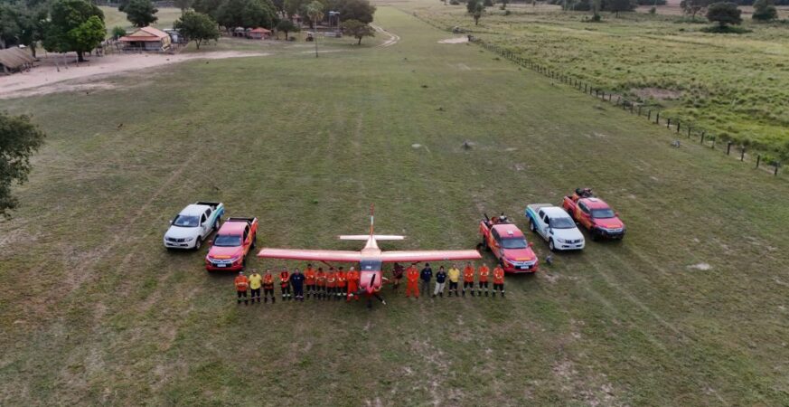Imasul e Corpo de Bombeiros reforçam prevenção a incêndios com manejo integrado do fogo no Pantanal
