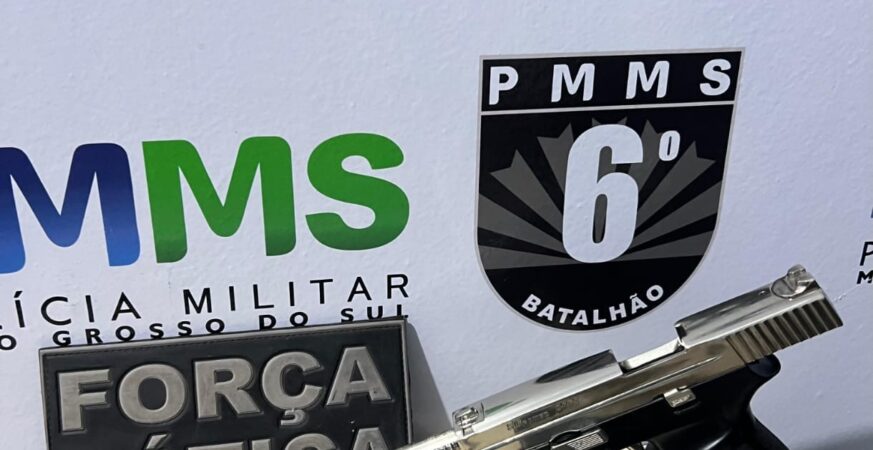 Polícia Militar DE Corumbá Retira Arma de Uso Restrito das Ruas DURANTE PATRULHAMENTO