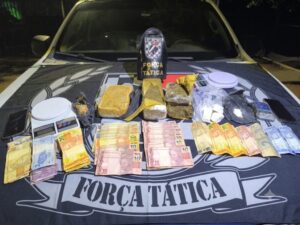 Polícia Militar apreende drogas e prende mulheres por tráfico em Coxim