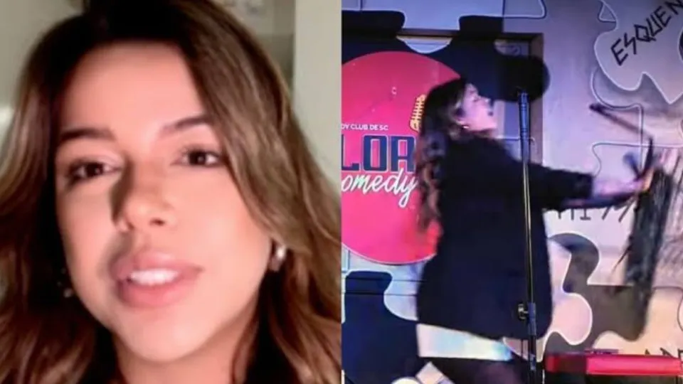 Quem é Fernanda Arantes, comediante agredida com cadeirada durante show em Florianópolis