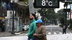 Massa polar derruba temperaturas e pode levar frio de -8°C ao Sul