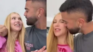 Virginia apaga vídeo em que amigo tenta beijá-la