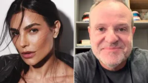 Cíntia Chagas confirma namoro com Rubens Barrichello: