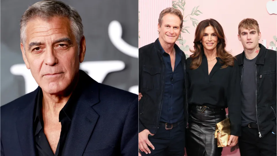 George Clooney reage à morte do filho de Cindy Crawford: